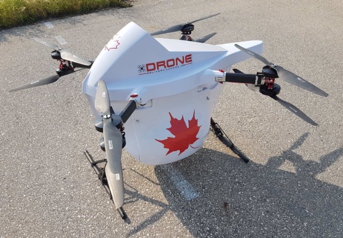 Empresa canadense recebe a primeira de três aprovações necessárias para entregas com Drones.